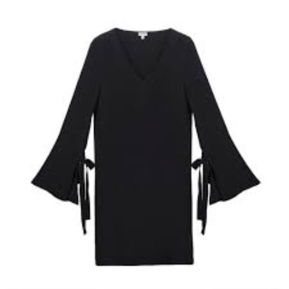 Cuyana Dresses & Skirts - NWOT Cuyana Silk Tie Sleeve Dress Medium